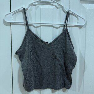 grey gray tank top